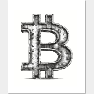 Bitcoin Logo Posters and Art